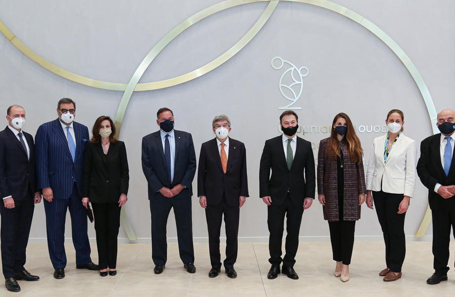 Επίσημη επίσκεψη του Προέδρου της Διεθνούς Ολυμπιακής Επιτροπής  Thomas Bach στο Ολυμπιακό Μουσείο Αθήνας